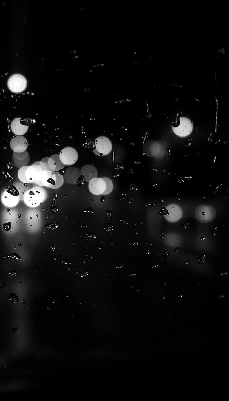Best Realistic AI Night Car Rain Phone Appealing Background